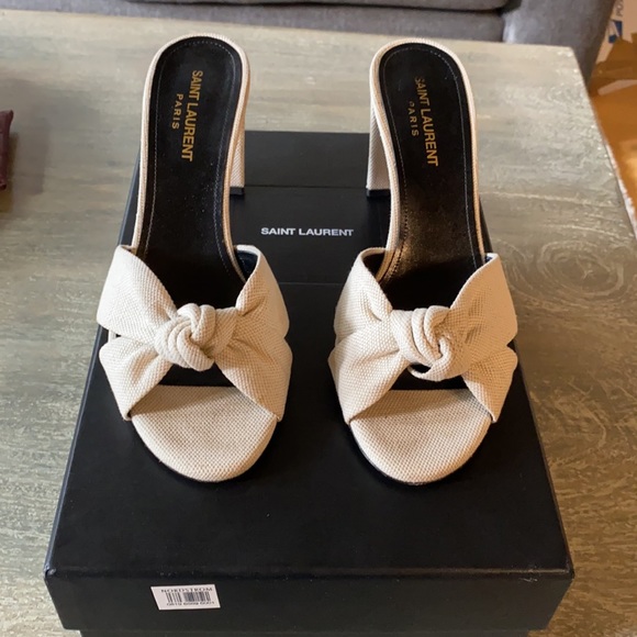 Saint Laurent mule sandals - Picture 2 of 8